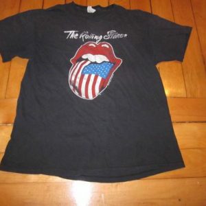 Vintage Rollling Stones T-shirt 1981 North American Tour