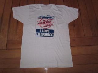 Vintage La Grange Illinois Centennial T-shirt 1979 1970s
