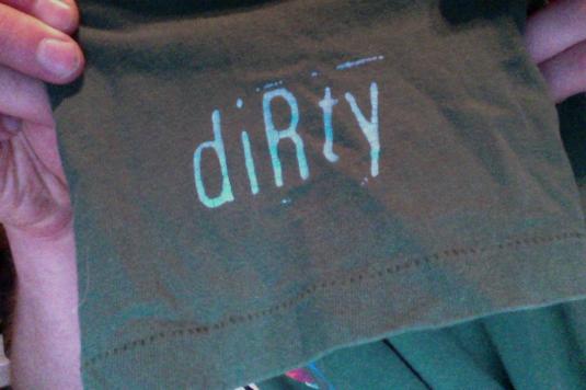 Sonic Youth 1992 Dirty shirt