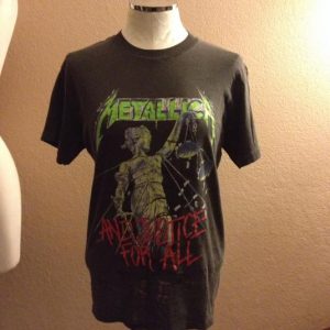 Metallica "And Justice for All" Tour Tee