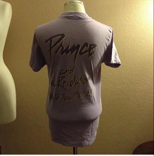 Prince and the Revolution When Doves Cry 1984-1985 Tour Tee