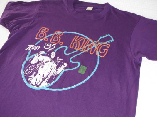 1980s B.B. KING TOUR ’85 – SCREEN STARS – XL