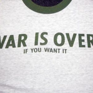 War Is Over - 1970's John Lennon/Yoko Ono