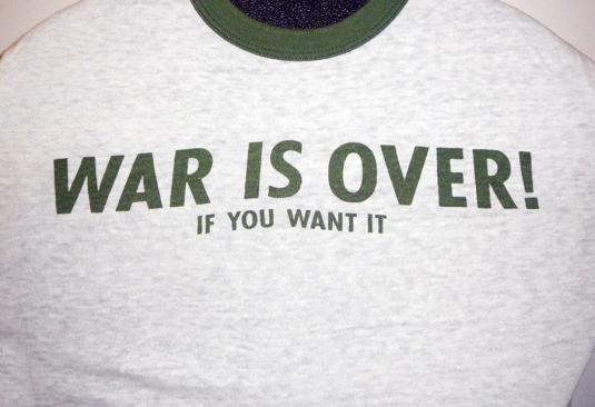 War Is Over - 1970's John Lennon/Yoko Ono