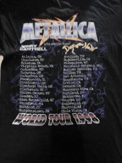 Metallica World Tour 1998