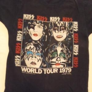 Kiss Dynasty Tour tee