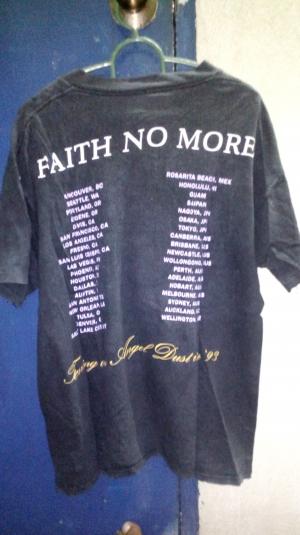 Vintage Faith No More Angel Dust 1993 World Tour T-shirt