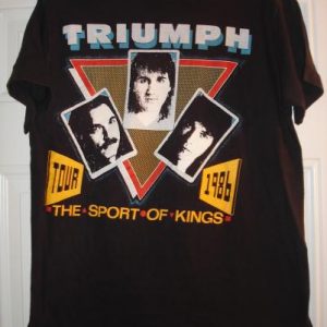 Triumph / Yngwie Malmsteen 1986 Tour Shirt