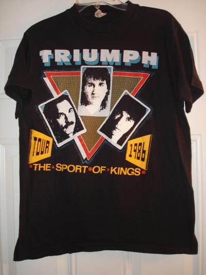 Triumph / Yngwie Malmsteen 1986 Tour Shirt