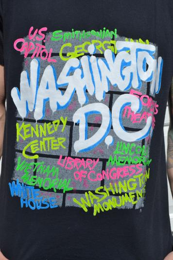 Amazing Vintage 80’s Washington D.C. Graffiti Large T-Shirt