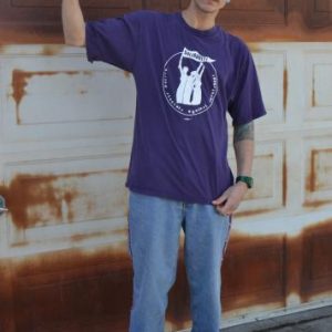 Legit Vintage 90's Solidarity Purple XL T-Shirt