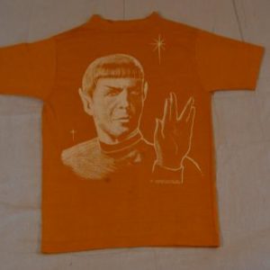 Amazing RARE Vintage Spok Star Trek Small T-Shirt