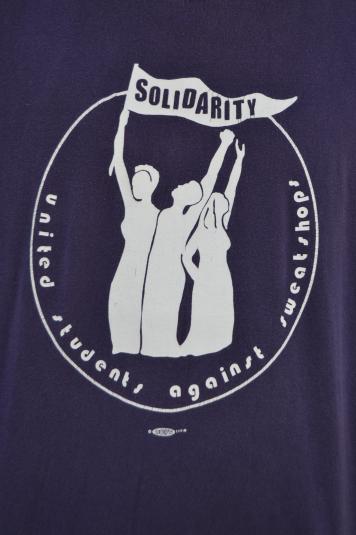 Legit Vintage 90’s Solidarity Purple XL T-Shirt