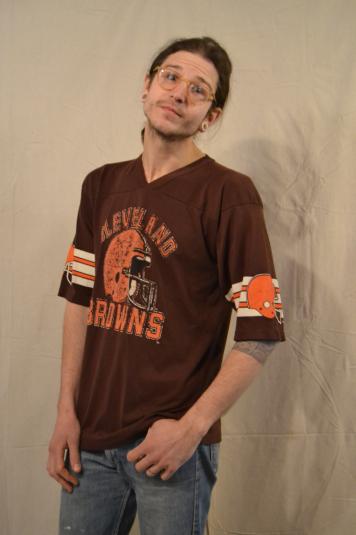 Big Time Baller Vintage Cleveland Browns Jersey Style Tshirt