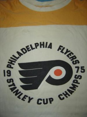 Philadelphia Flyers Stanley Cup Winning Shirt, 1975 | Defunkd
