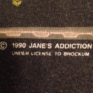 1990 Janes Addiction - Ritual de lo habitual T-Shirt