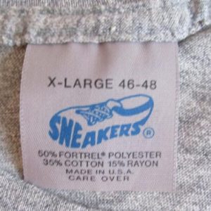 Vintage 1980's Joe Camel Cigarette Sneakers Tri Blend Tshirt