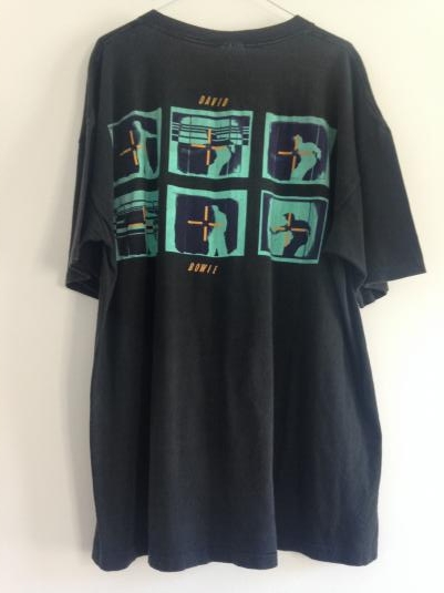 1990 David Bowie Vintage Vtg T-Shirt Tee Sound and Vision