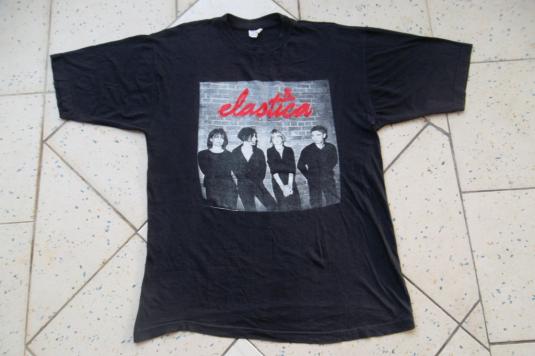 Vintage Elastica 1990s Promo Tour T-shirt