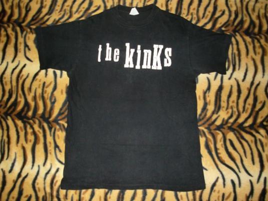 THE KINKS JAPAN 1993 TOUR T-SHIRT