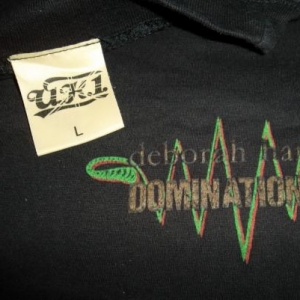 DEBORAH HARRY 1991 DOMINATION U.K TOUR T-SHIRT BLONDIE