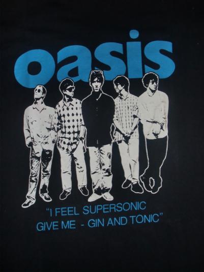OASIS 1994 ‘SUPERSONIC’ PROMO T-SHIRT