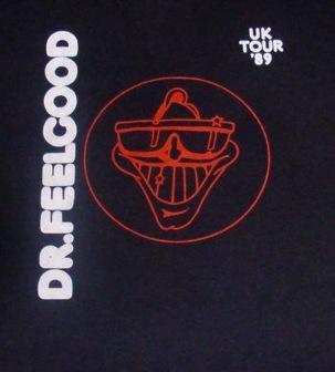 Dr. Feelgood Uk Tour 1989 T-shirt