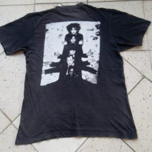 Vintage The Cure Live Concert 1980s T-shirt