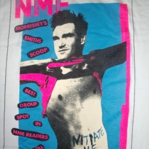 Morrissey N.M.E 1985 Magazine 1990 T-shirt
