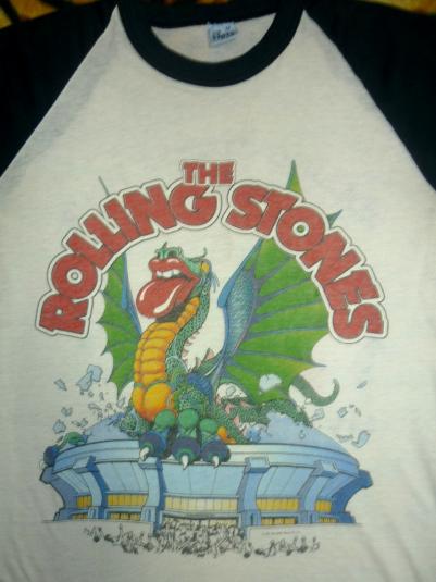 The Rolling Stones 1981 Jersey T-shirt