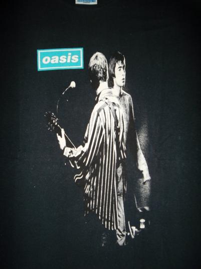T-Shirt In Store Oasis Noel & Liam Boxed Photo Rock Band T-Shirt