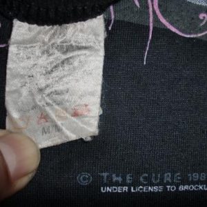 VINTAGE THE CURE 1987 PROMO ALBUM T-SHIRT