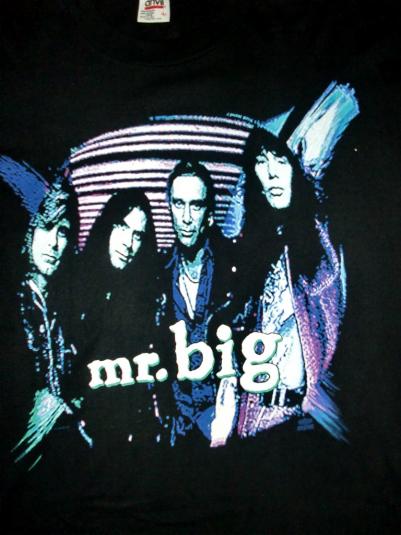MR. BIG 1993 UNWORN ‘JAPANDEMONIUM’ TOUR LONG SLEEVE T-SHIRT