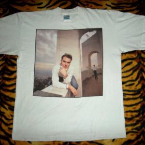 VINTAGE MORRISSEY EARLY 90s TOUR PROMO CONCERT T-SHIRT