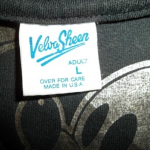 Mickey Mouse Disney 80s Velva Sheen T-shirt