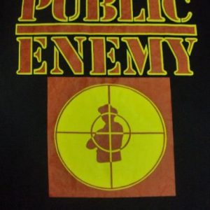 VINTAGE 87-88 PUBLIC ENEMY PROMO T SHIRT