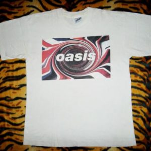 VINTAGE OASIS 1994 GLASTONBURY CONCERT TOUR T-SHIRT