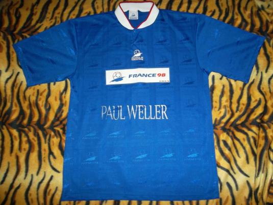 PAUL WELLER FRANCE 98 PROMO WORLD CUP TOUR CONCERT JERSEY