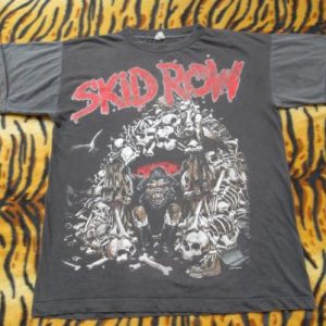 Vintage Skid Row 1991 Promo Tour T-shirt