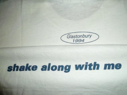 OASIS 1994 GLASTONBURY PROMO TOUR CONCERT T-SHIRT