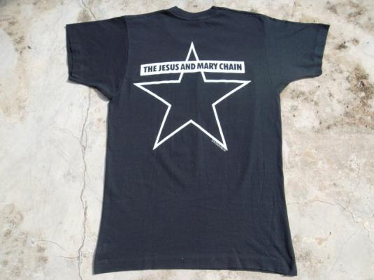 VINTAGE THE JESUS AND MARY CHAIN 1989 TOUR T-SHIRT