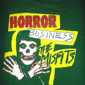 THE MISFITS 90s HORROR BUSINESS T-SHIRT