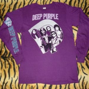 DEEP PURPLE DEADSTOCK 1985 PERFECT STRANGERS LST-SHIRT