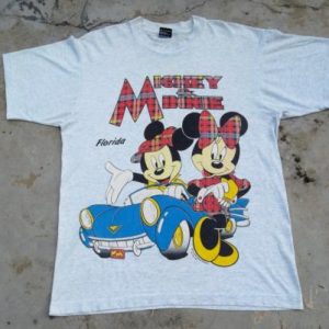 Vintage Mickey & Minnie Mouse Florida Disney T-shirt