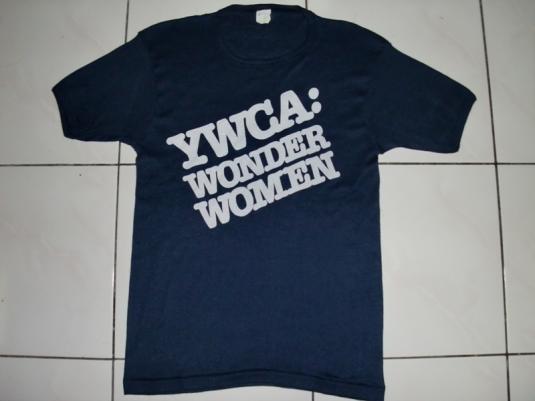 VINTAGE 70’S Y.W.C.A WONDER WOMEN T-SHIRT