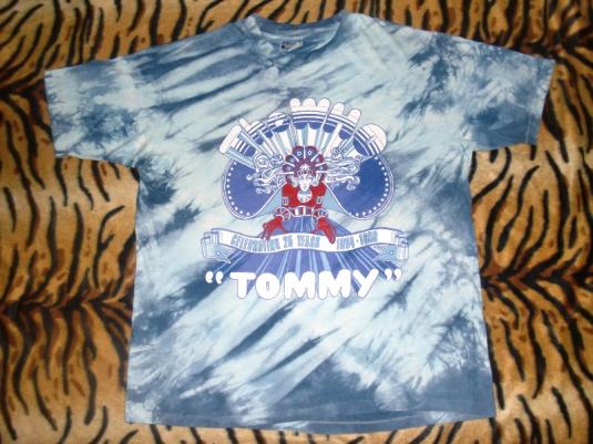 Vintage The Who 1989 ‘Tommy’ Celebrating 25 Years T-shirt XL