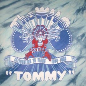 Vintage The Who 1989 'Tommy' Celebrating 25 Years T-shirt XL