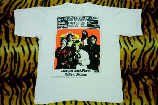 THE ROLLING STONES 1990 NME COVER 1968 T-SHIRT