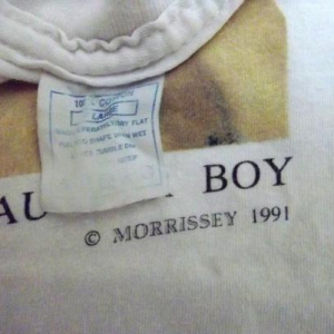 VINTAGE MORRISSEY 1991 PROMO TEE T-SHIRT