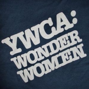 VINTAGE 70'S Y.W.C.A WONDER WOMEN T-SHIRT